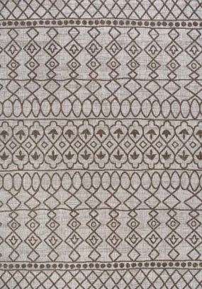 Guarda Kafel Tribal Bohemian Indoor/Outdoor Area Rug