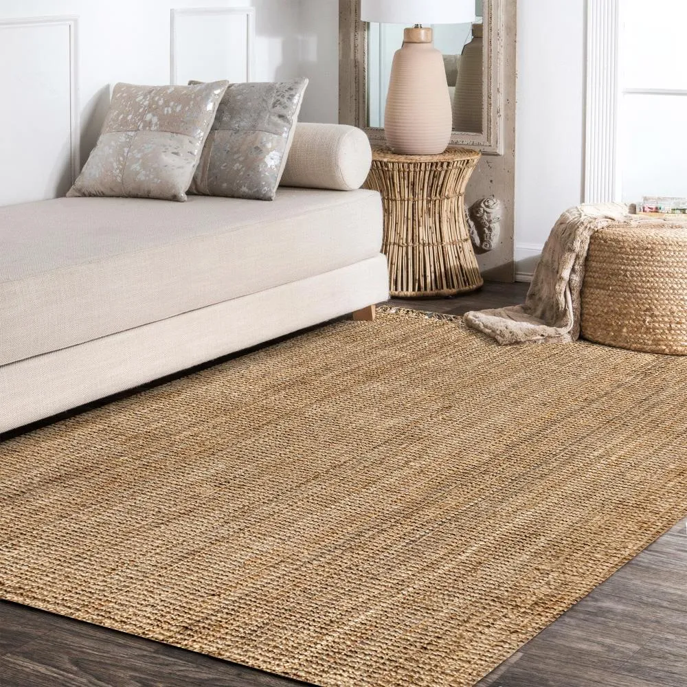 Hainan Hand Woven Chunky Area Rug