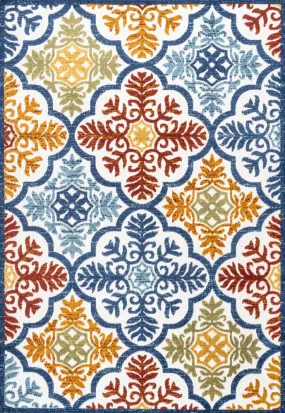 Hamilton Cassis Ornate Ogee Trellis Area Rug