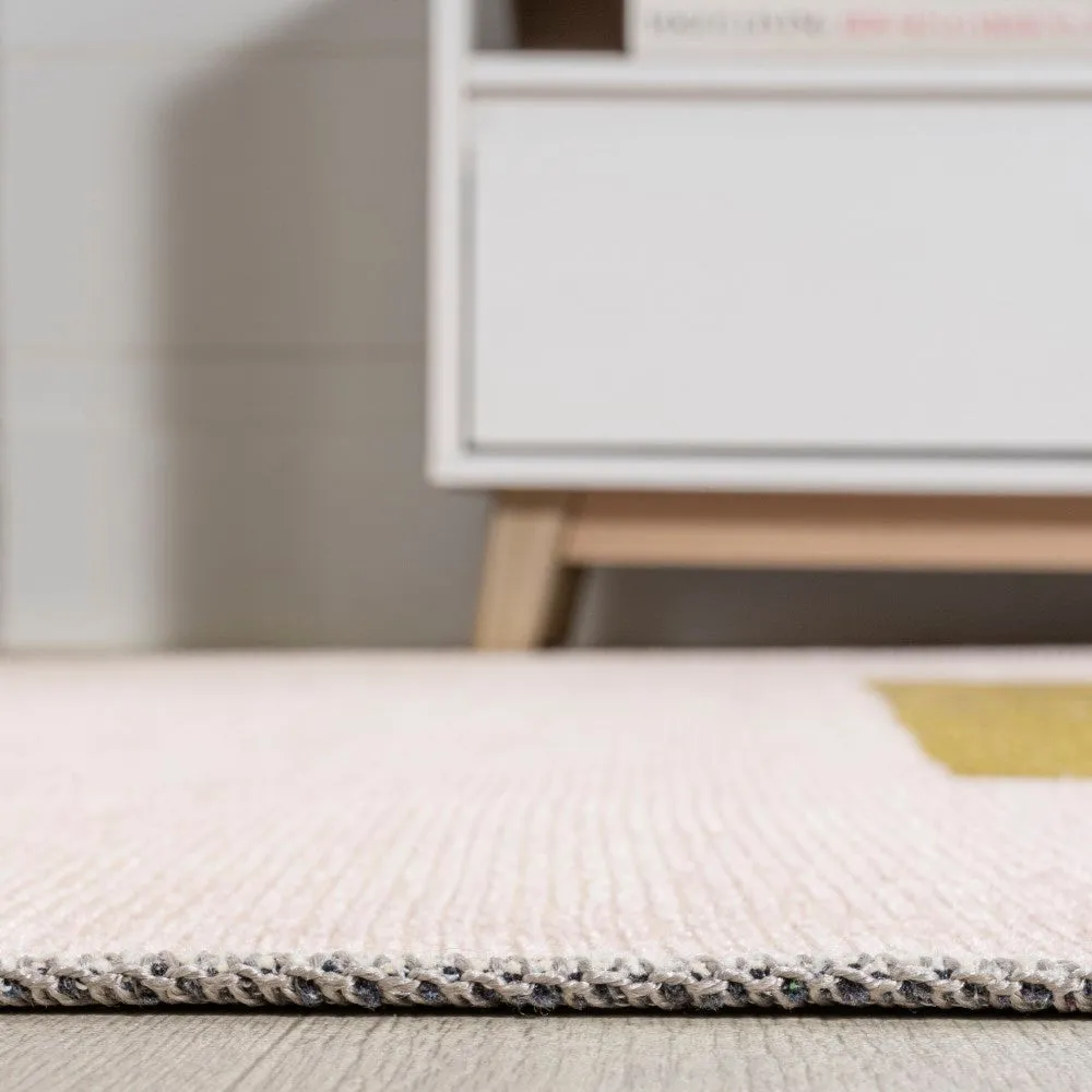 Harley Minimalist Geometric Machine-washable Area Rug