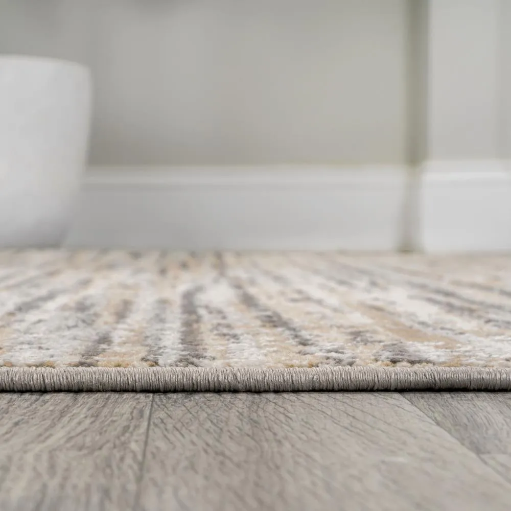 Helios Modern Strie' Area Rug