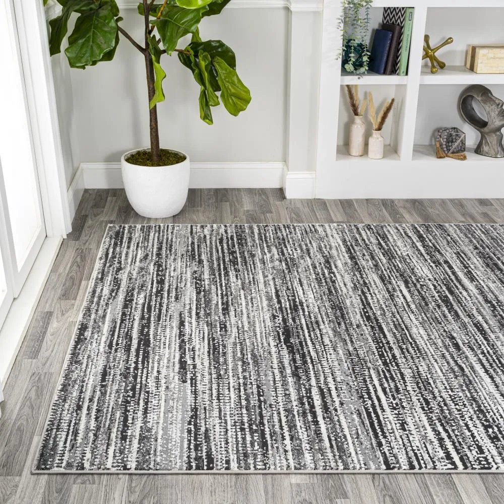 Helios Modern Strie' Area Rug