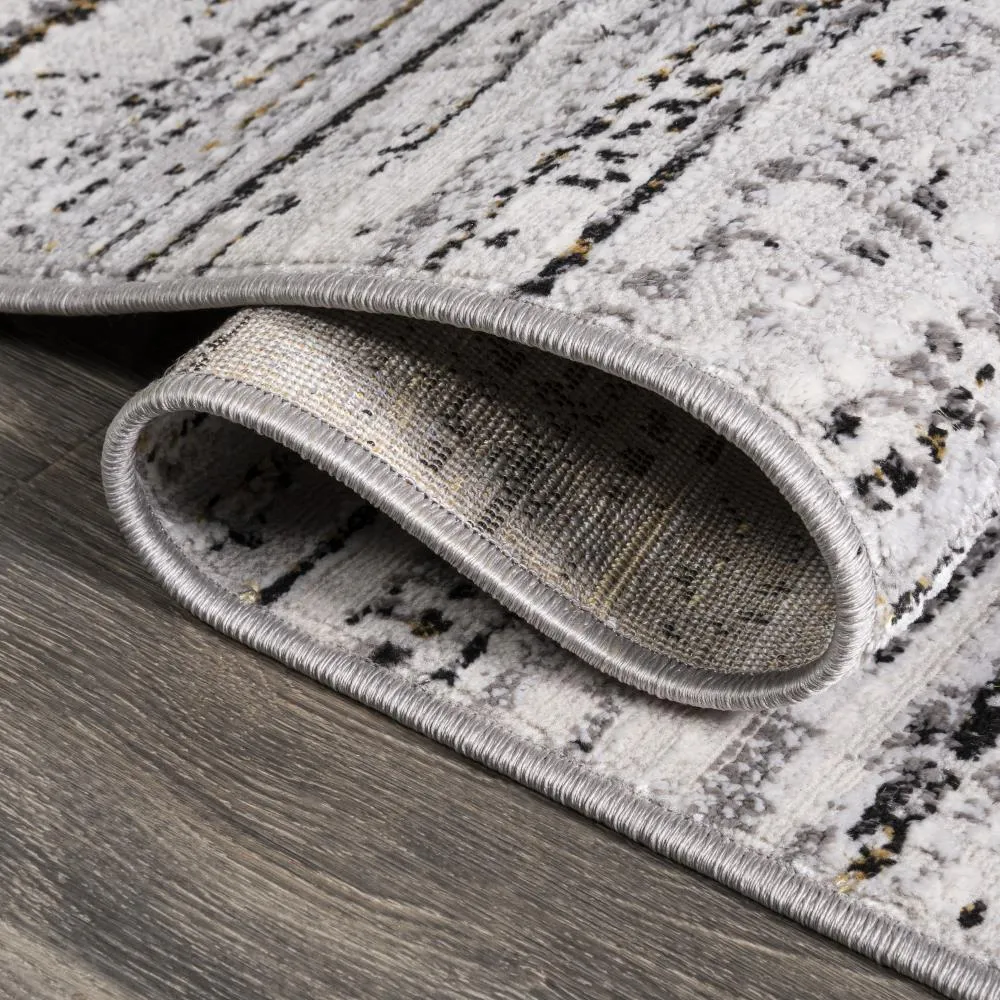 Helios Modern Strie' Area Rug