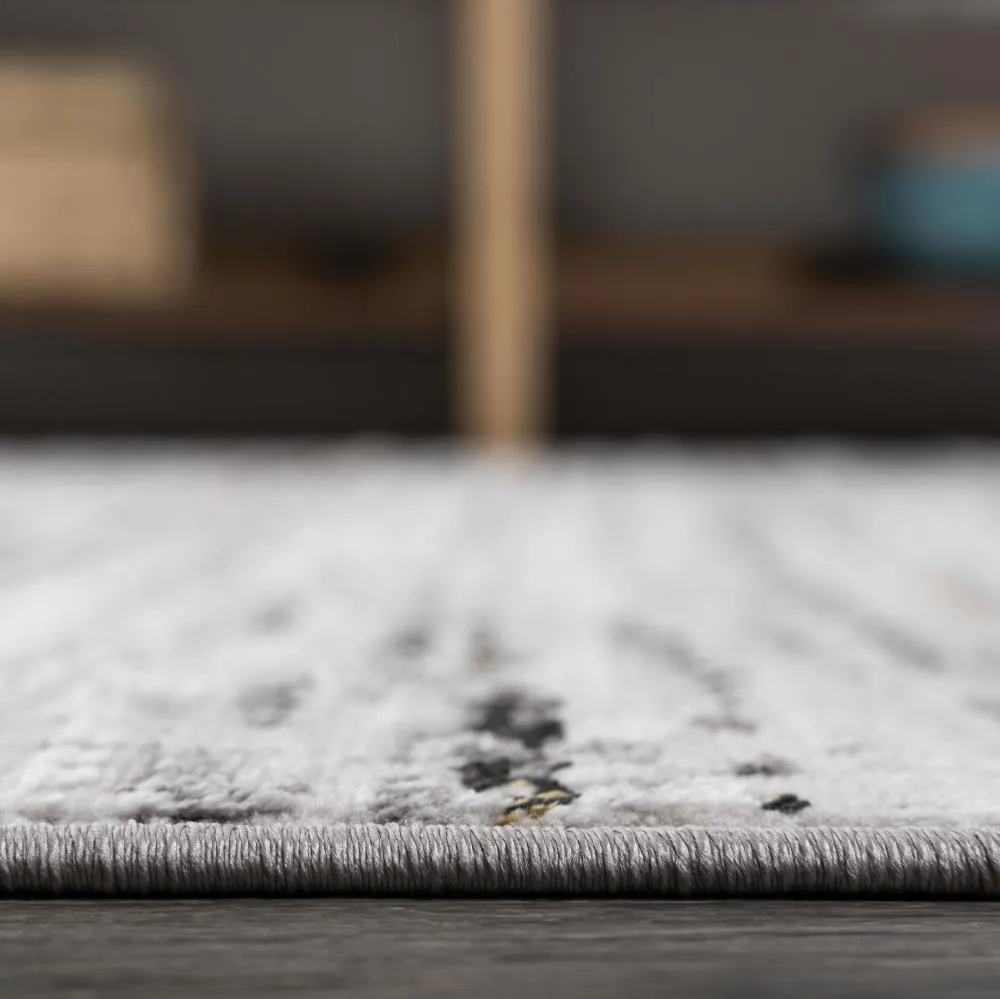 Helios Modern Strie' Area Rug