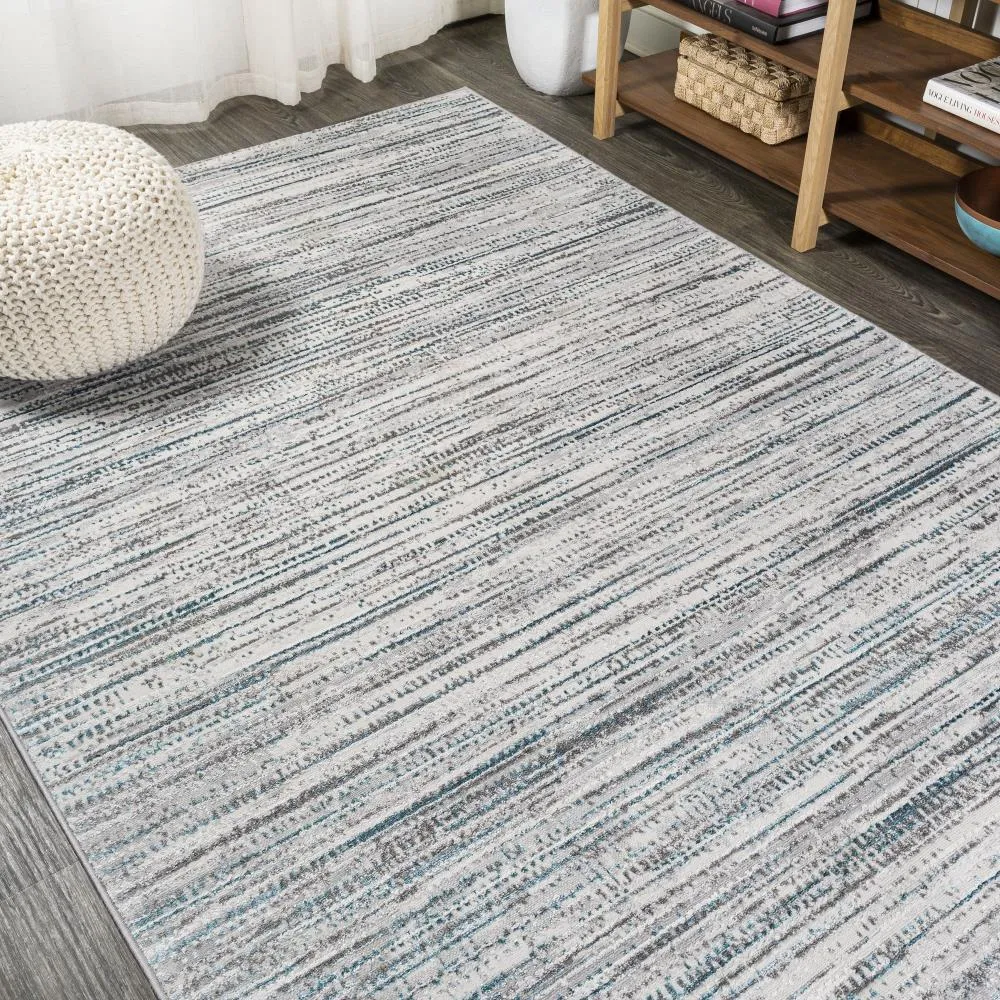 Helios Modern Strie' Area Rug