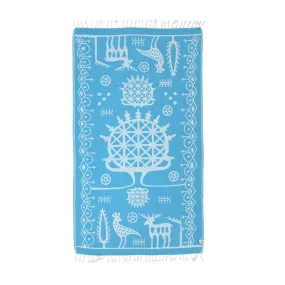 Hittite Peshtemal Pure Cotton Beach Towel