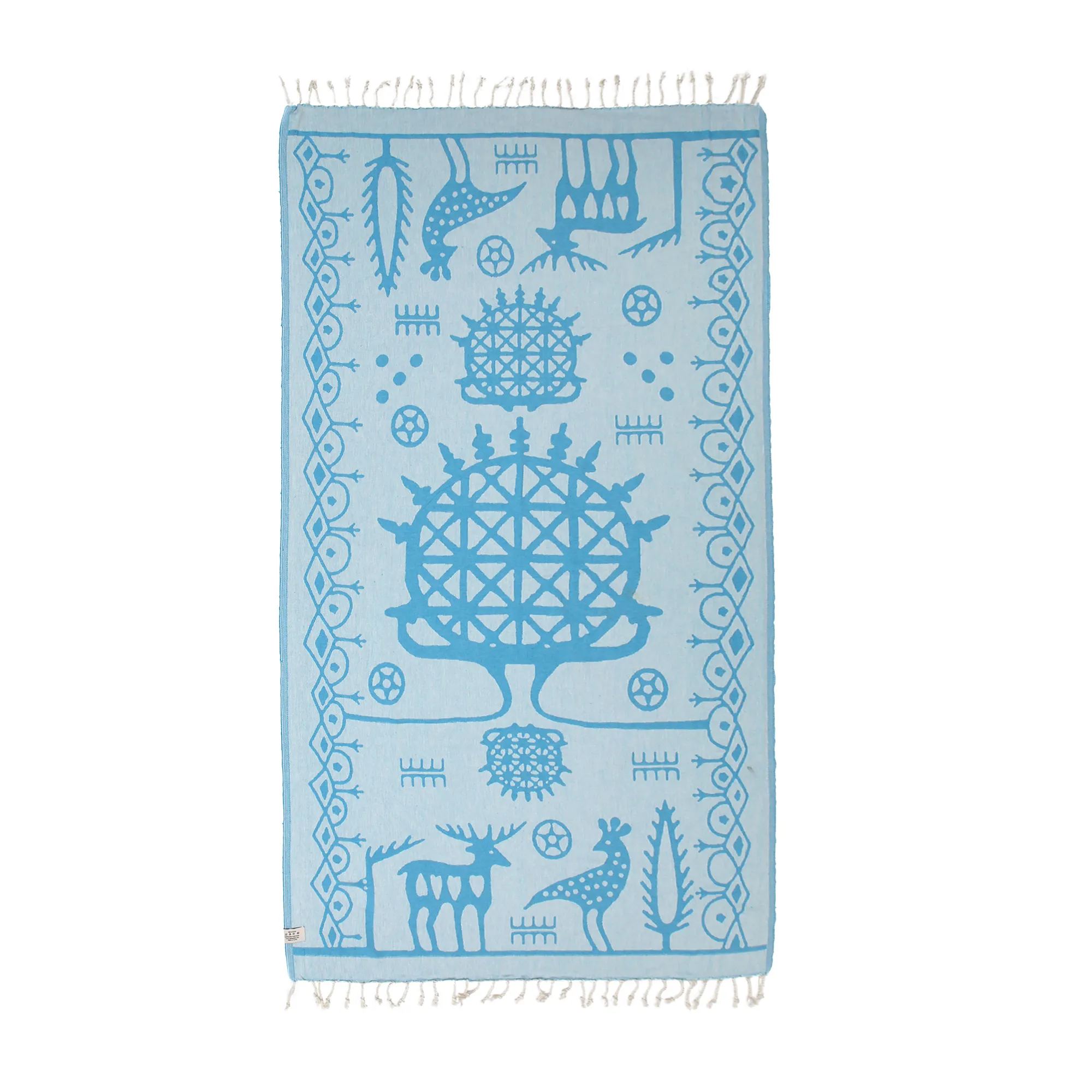 Hittite Peshtemal Pure Cotton Beach Towel