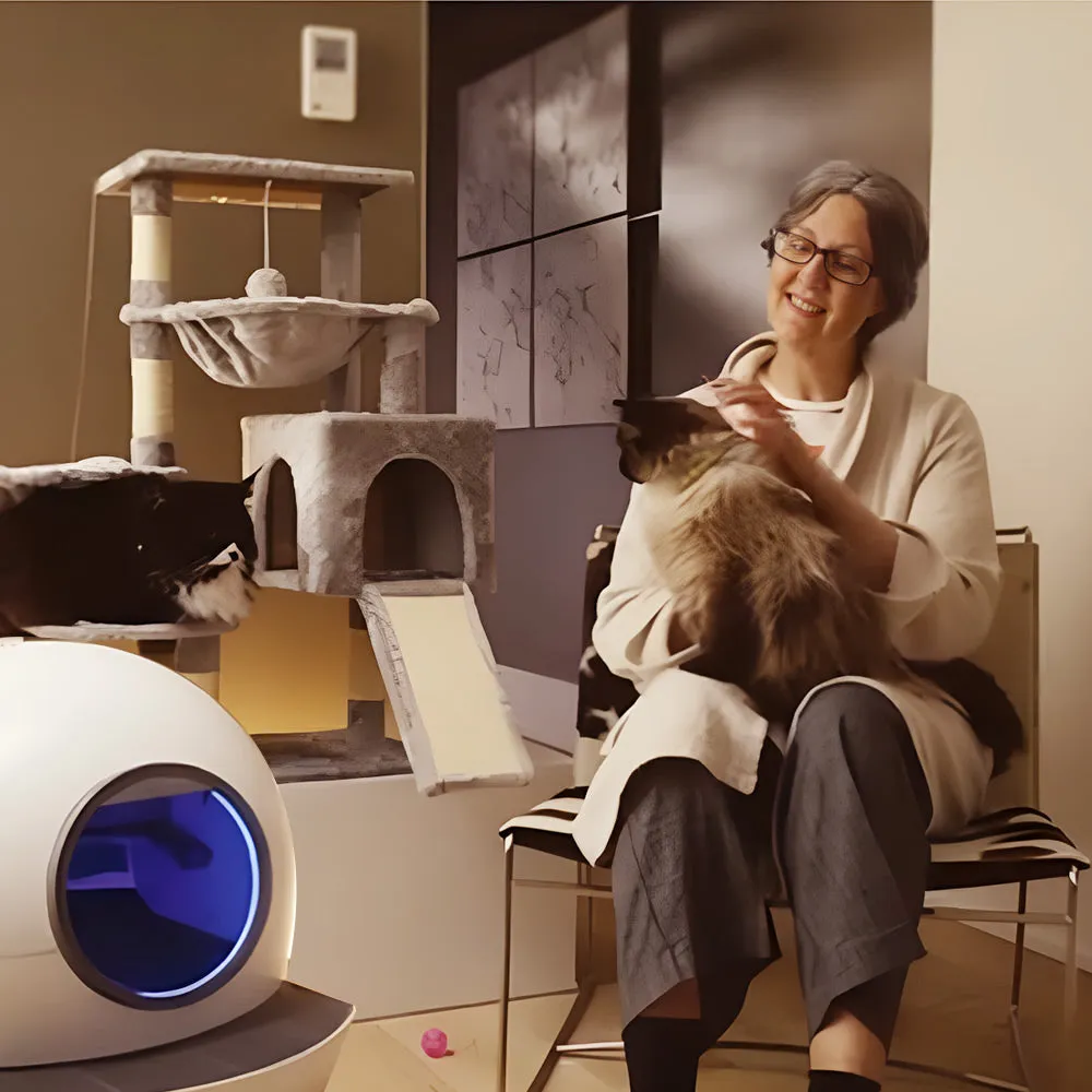 [Holiday Exclusive] Els Pet Spaceship Automatic Litter Box