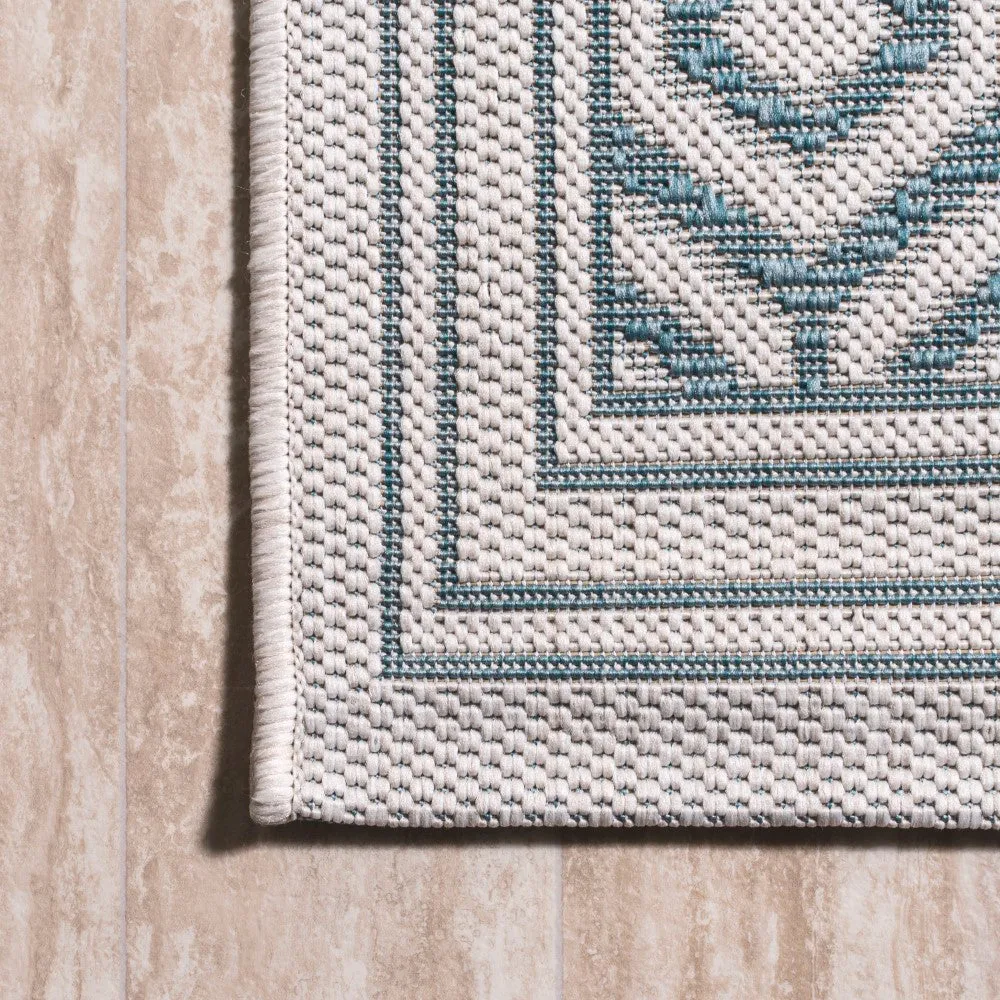 Horace diamond Trellis Indoor/outdoor Area Rug