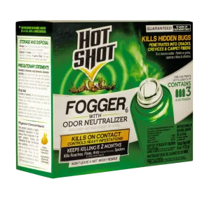 HOT-SHOT FOGGER6 WITH ODOR NEUTRALIZER (3, 2-oz cans)