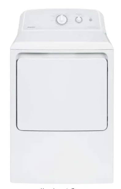HotPoint 3.8 Cu. Ft. Top Load Washer and 6.2 Cu. Ft. Electric Dryer