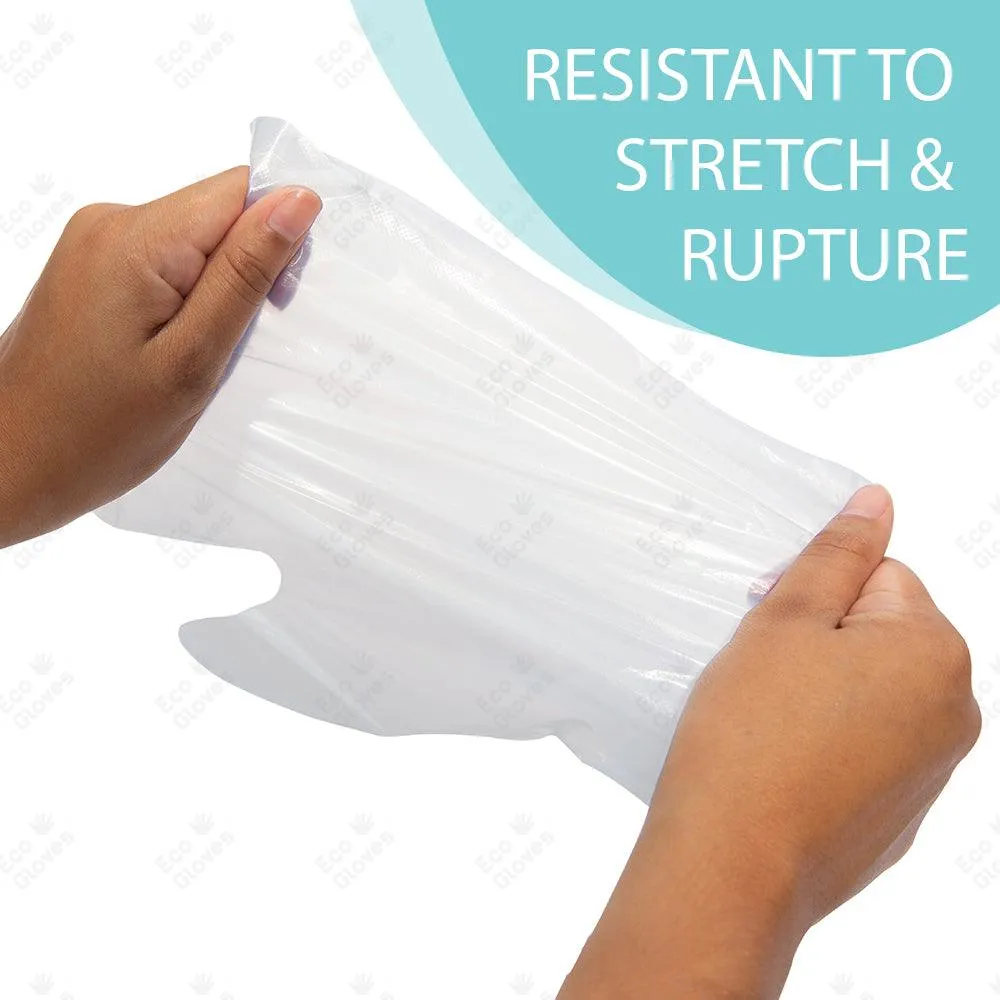 Individually Wrapped Single Packet Compostable Disposable Gloves (1 Pair)