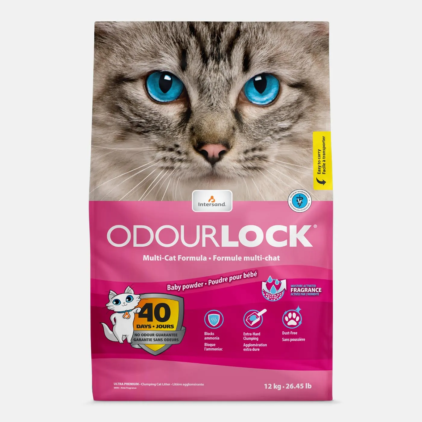 Intersand Odourlock Baby Powder Cat Litter