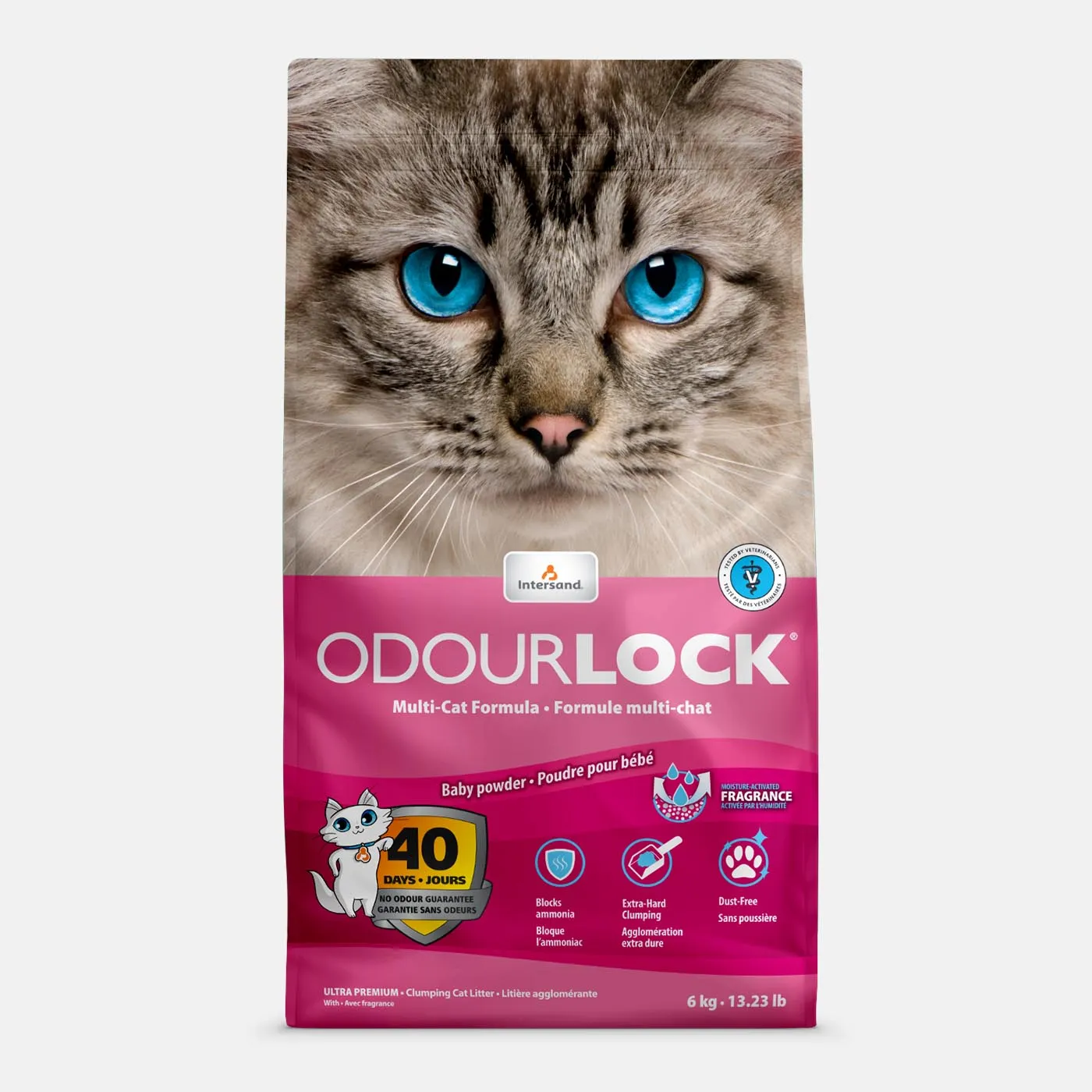 Intersand Odourlock Baby Powder Cat Litter