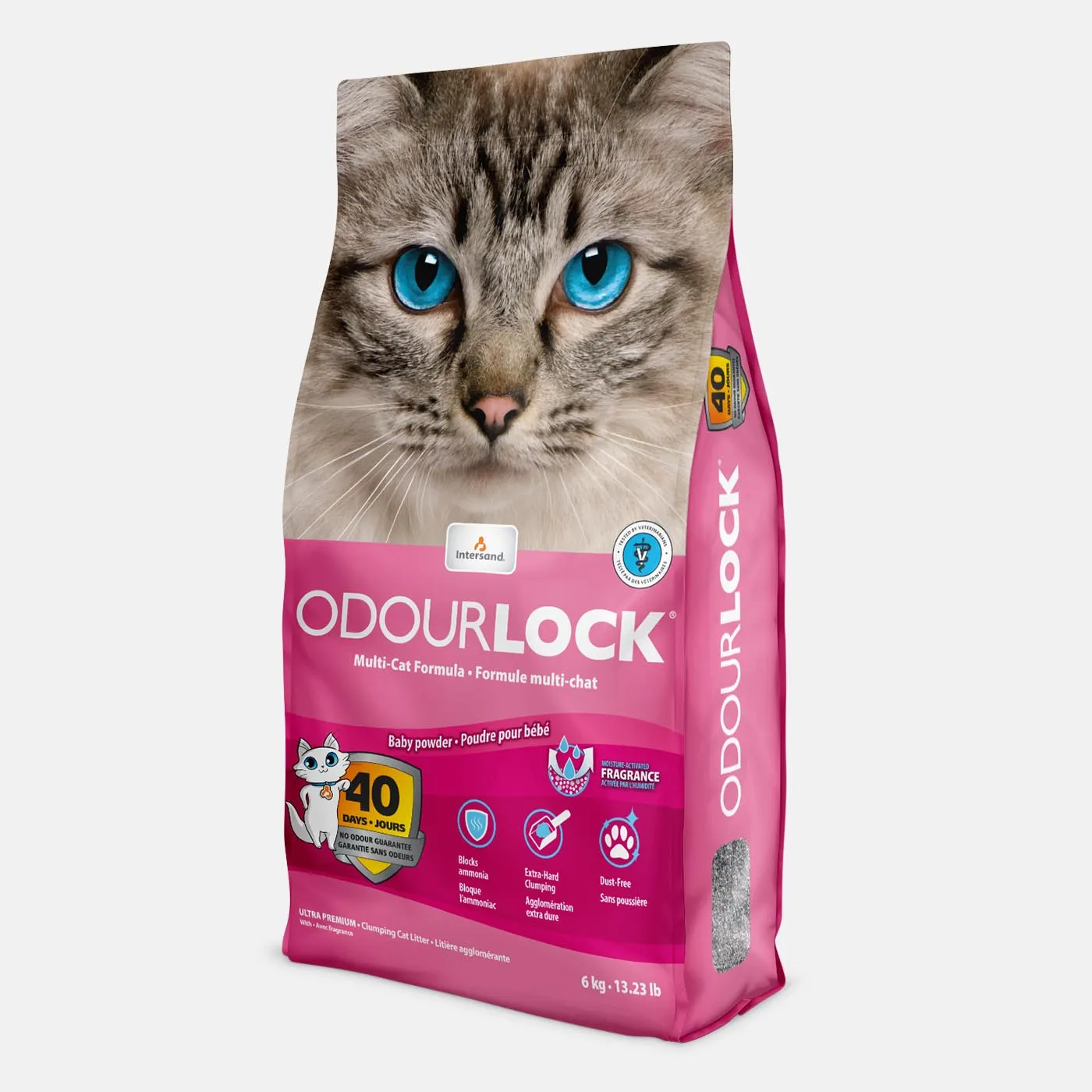 Intersand Odourlock Baby Powder Cat Litter