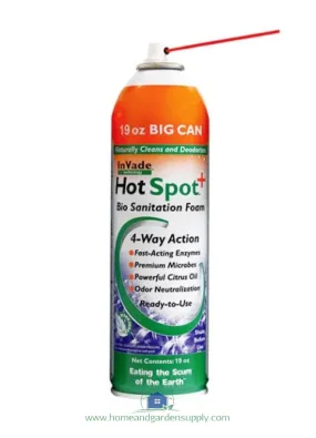 InVade Hot Spot Plus Bio Sanitation Foam