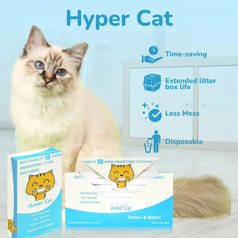 Jumbo Cat Litter Box Liners 20