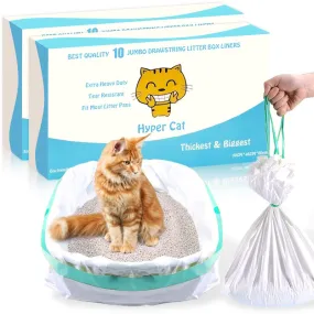 Jumbo Cat Litter Box Liners 20