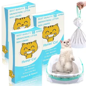 Jumbo Cat Litter Box Liners 30
