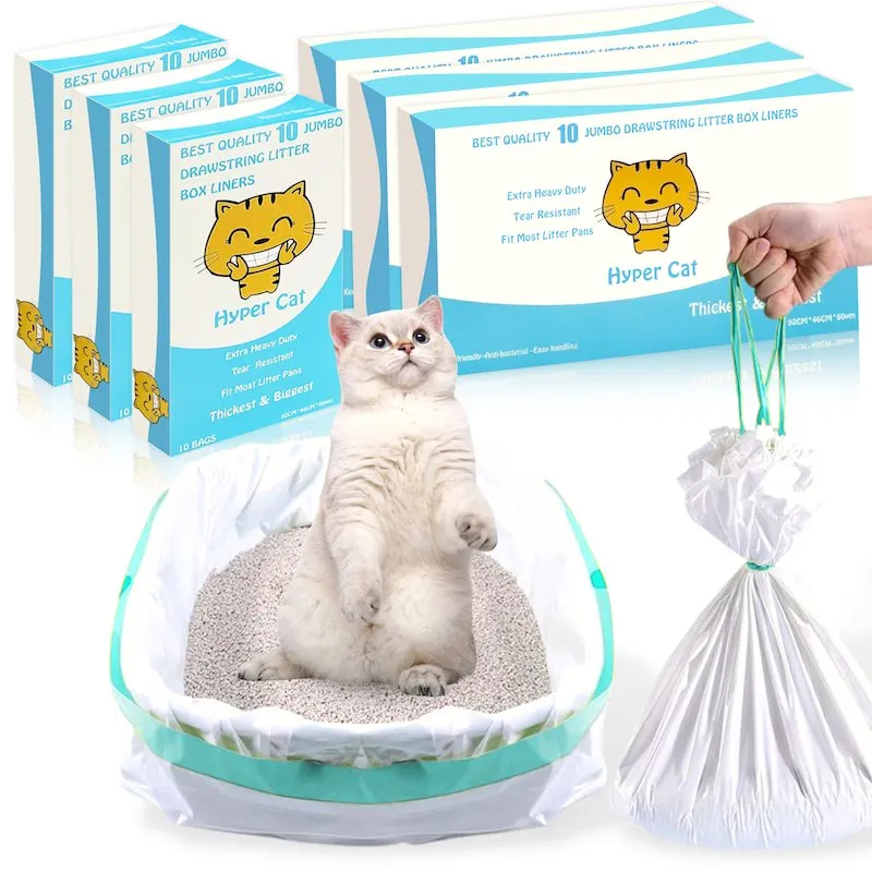 Jumbo Cat Litter Box Liners 60