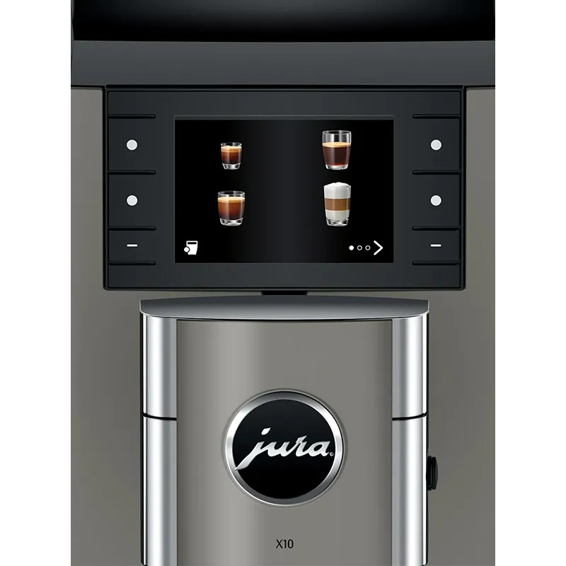 Jura X10 Dark Inox Automatic Coffee Center