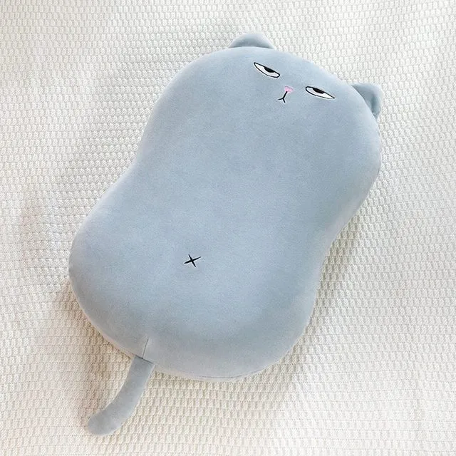 Kawaii Cartoon Cat Plush Pillow 55*35CM