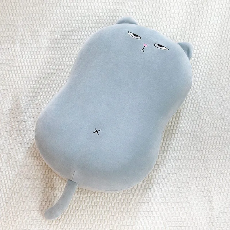 Kawaii Cartoon Cat Plush Pillow 55*35CM