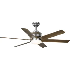 Kaysville 56" Ceiling Fan in Antique Nickel
