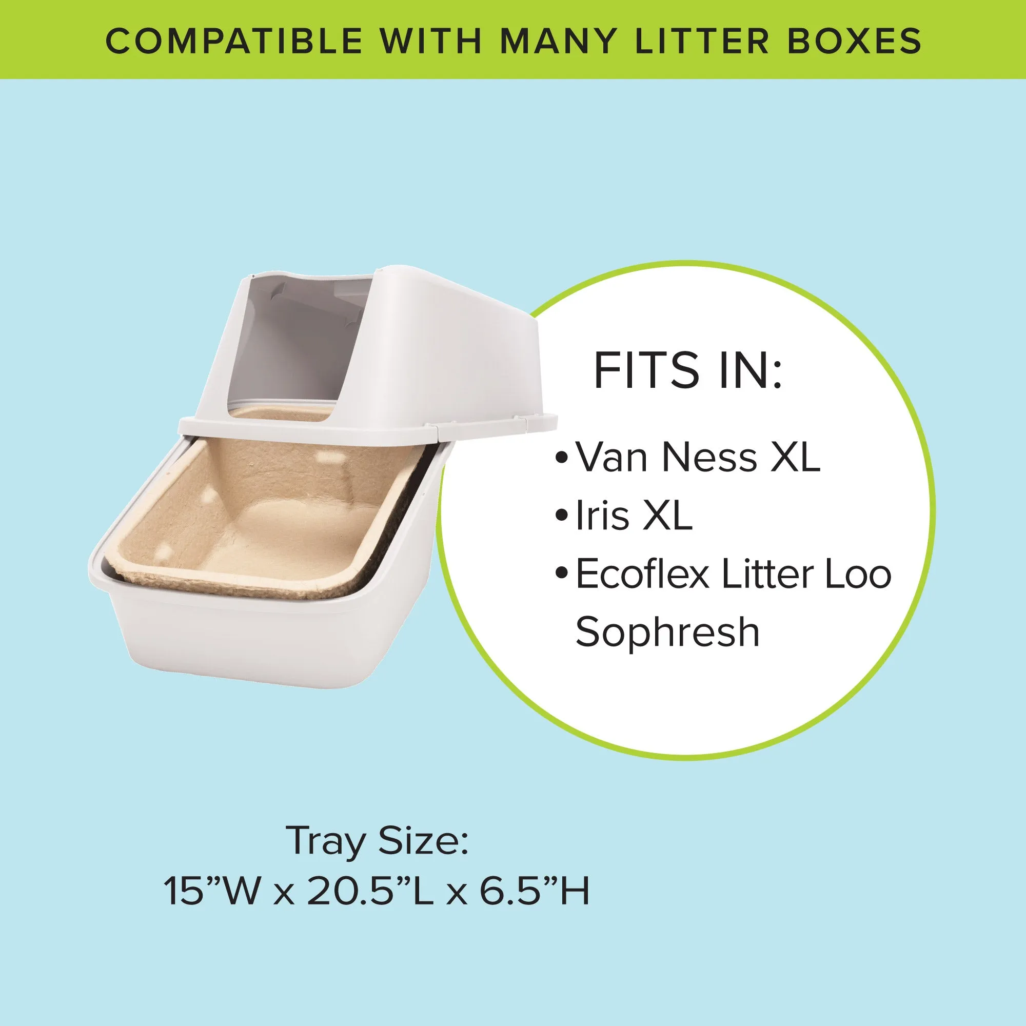 Kitty Sift Deluxe Disposable Litter Box, Jumbo, 2-Pack