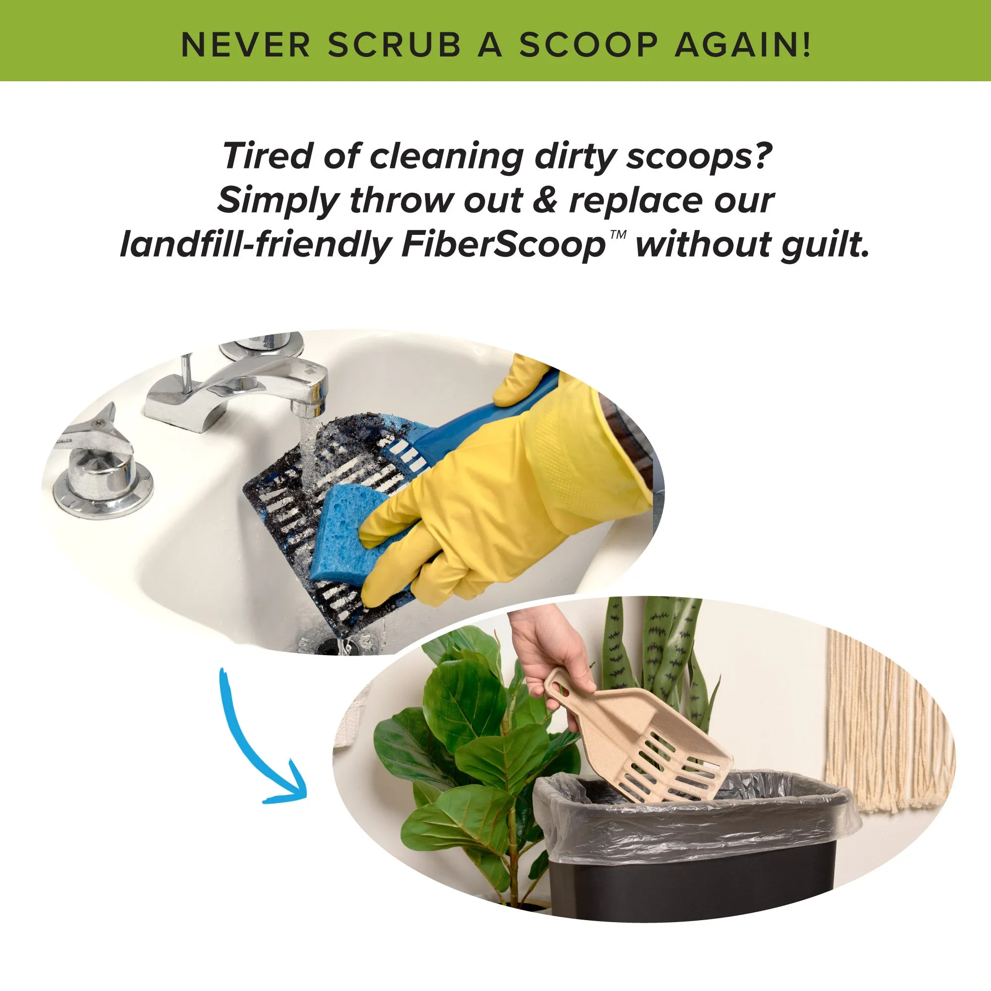 Kitty Sift Eco-Friendly Disposable Litter Scoop