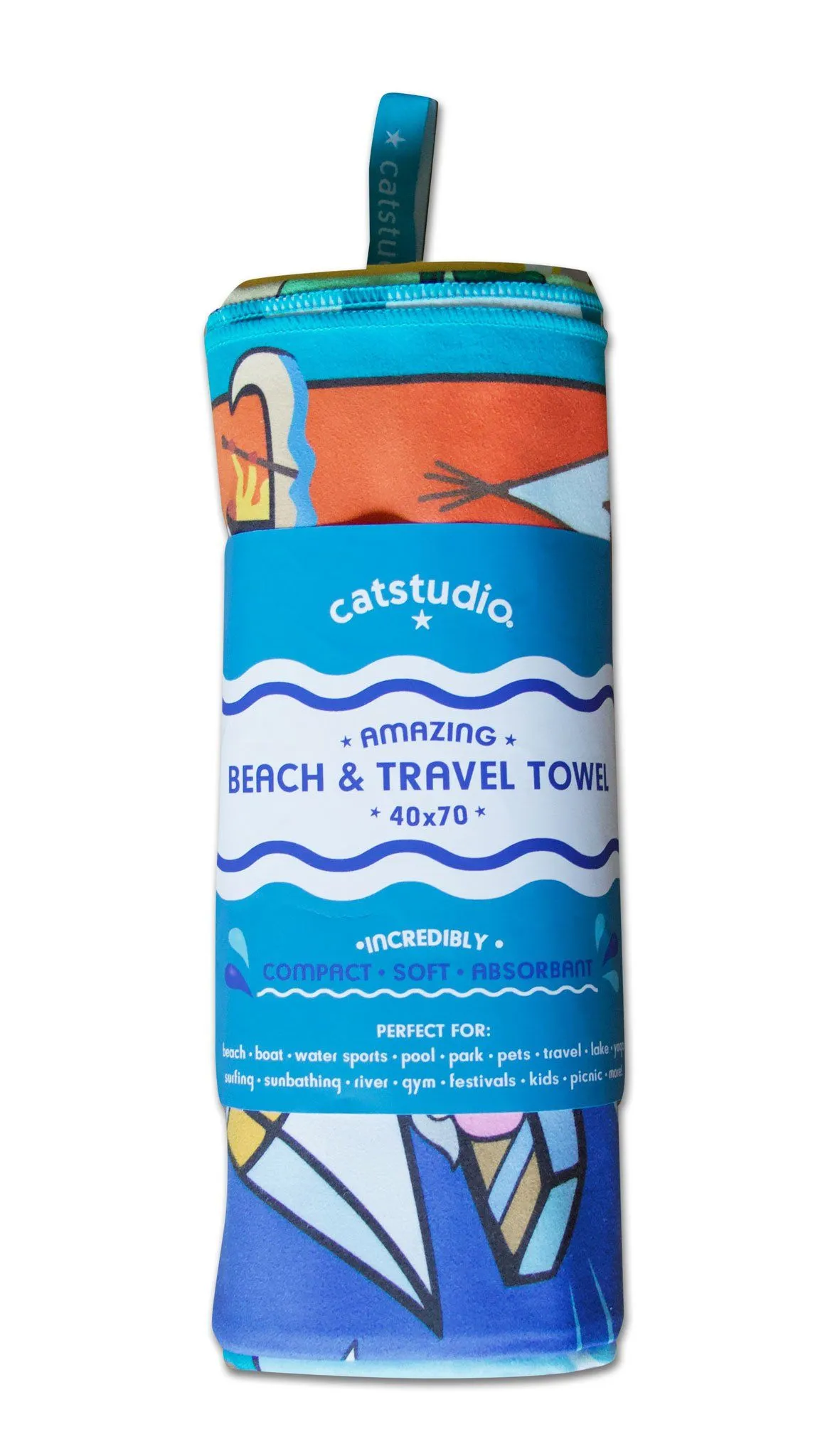 Lake Life Beach & Travel Towel