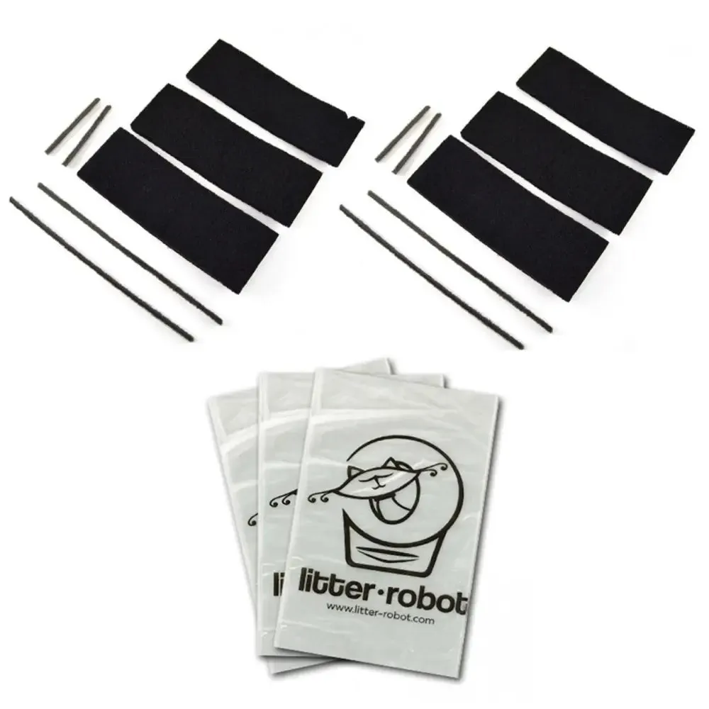 Litter-Robot III Accessories Bundle: Liners   2x Filters