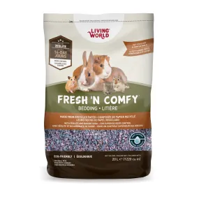 Living World Fresh ‘N Comfy Small Animal Bedding - Confetti - 20 L (1220 cu in)