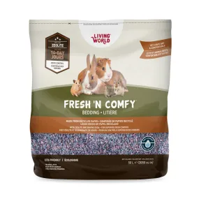 Living World Fresh ‘N Comfy Small Animal Bedding - Confetti - 50 L (3050 cu in)