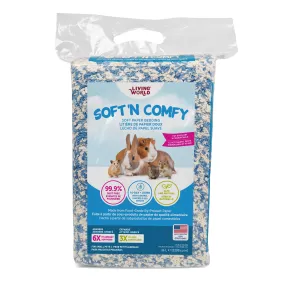 Living World Soft 'N Comfy Small Animal Paper Bedding - Bi-Colour - 36 L (2200 cu in)