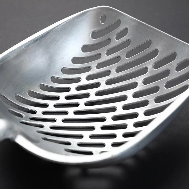 Long Handle Metal Cat Litter Scoop