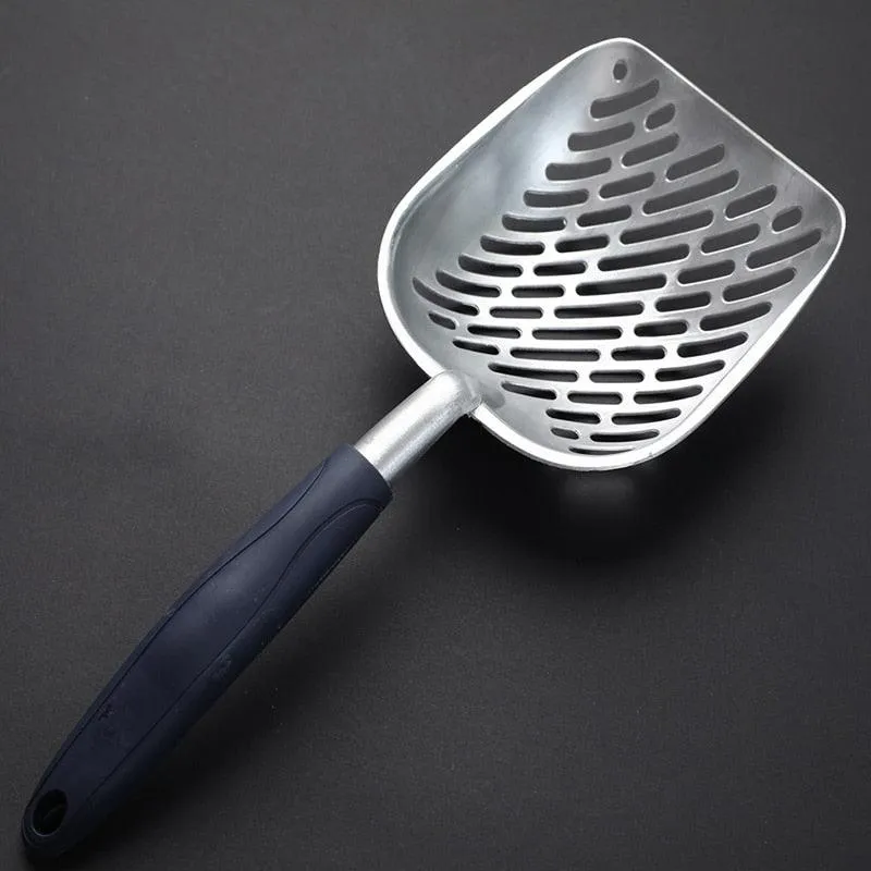 Long Handle Metal Cat Litter Scoop