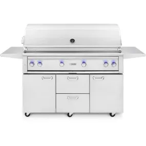 Lynx Pro 54" Freestanding NG Grill w/ Infrared Trident Burner and Rotisserie