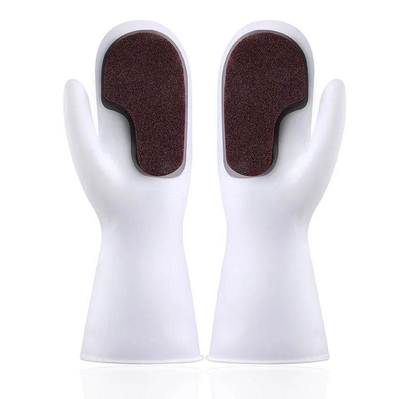 Magic Brush Glove Washing Dishes Cleaning Housework Non-Slip Waterproof Heat Insulation
