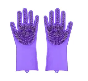 Magic Dishwashing Gloves Multi-Color