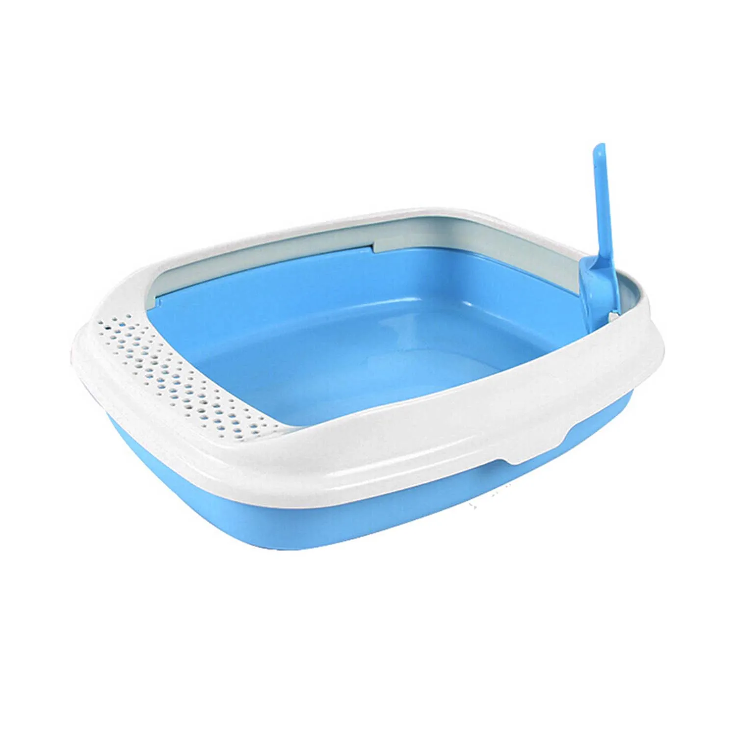 Makar Pet Cat Litter Station (Blue)