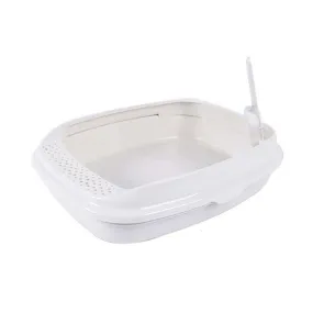 Makar Pet Cat Litter Station (Cream)