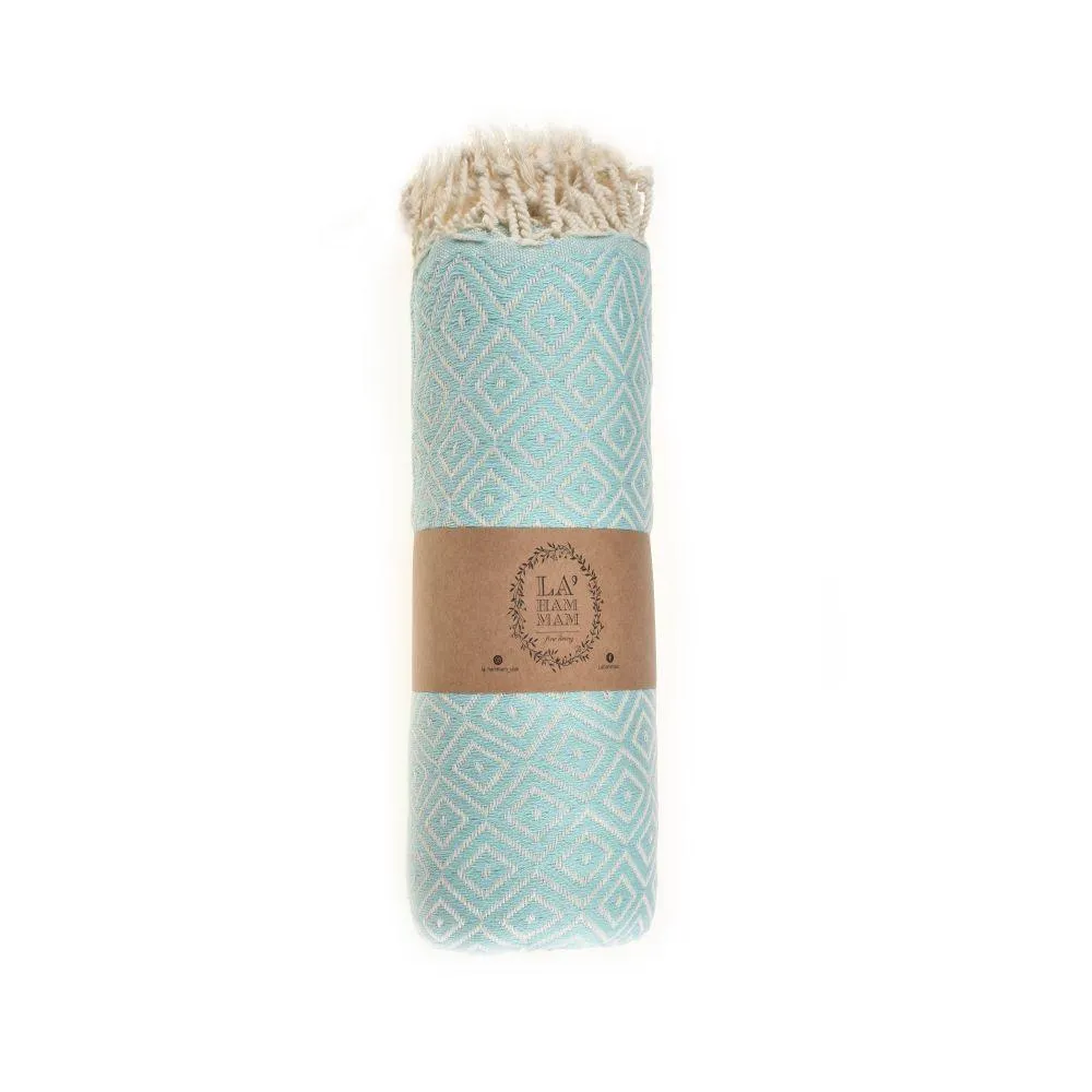 Malta Peshtemal Cotton Throw Blanket
