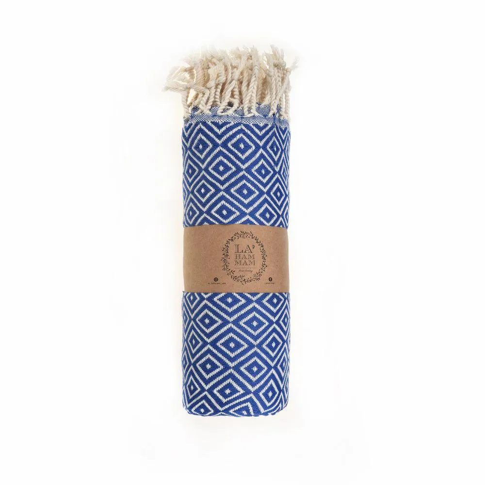 Malta Peshtemal Cotton Throw Blanket
