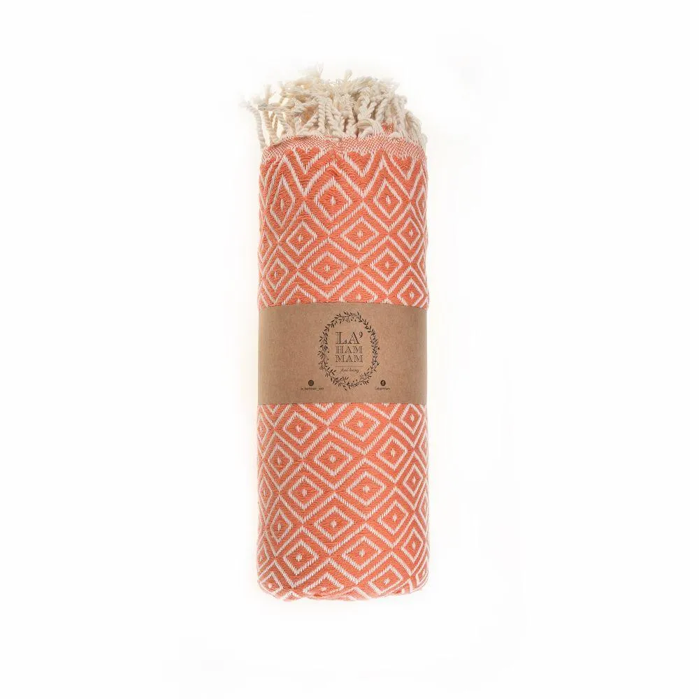 Malta Peshtemal Cotton Throw Blanket