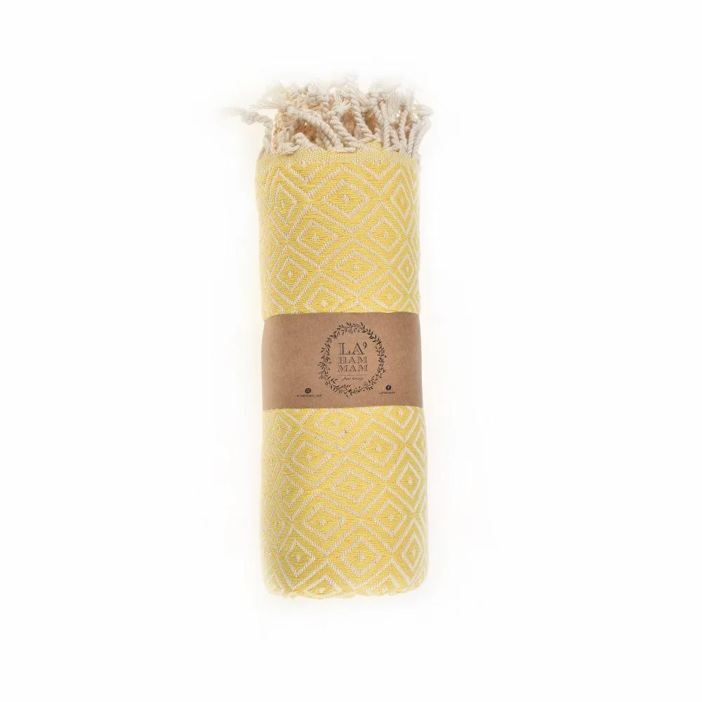 Malta Peshtemal Cotton Throw Blanket