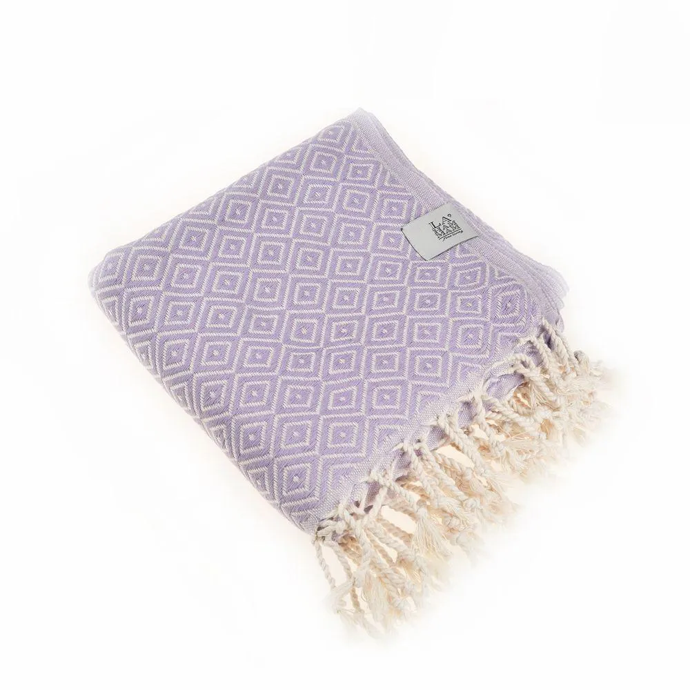 Malta Peshtemal Cotton Throw Blanket