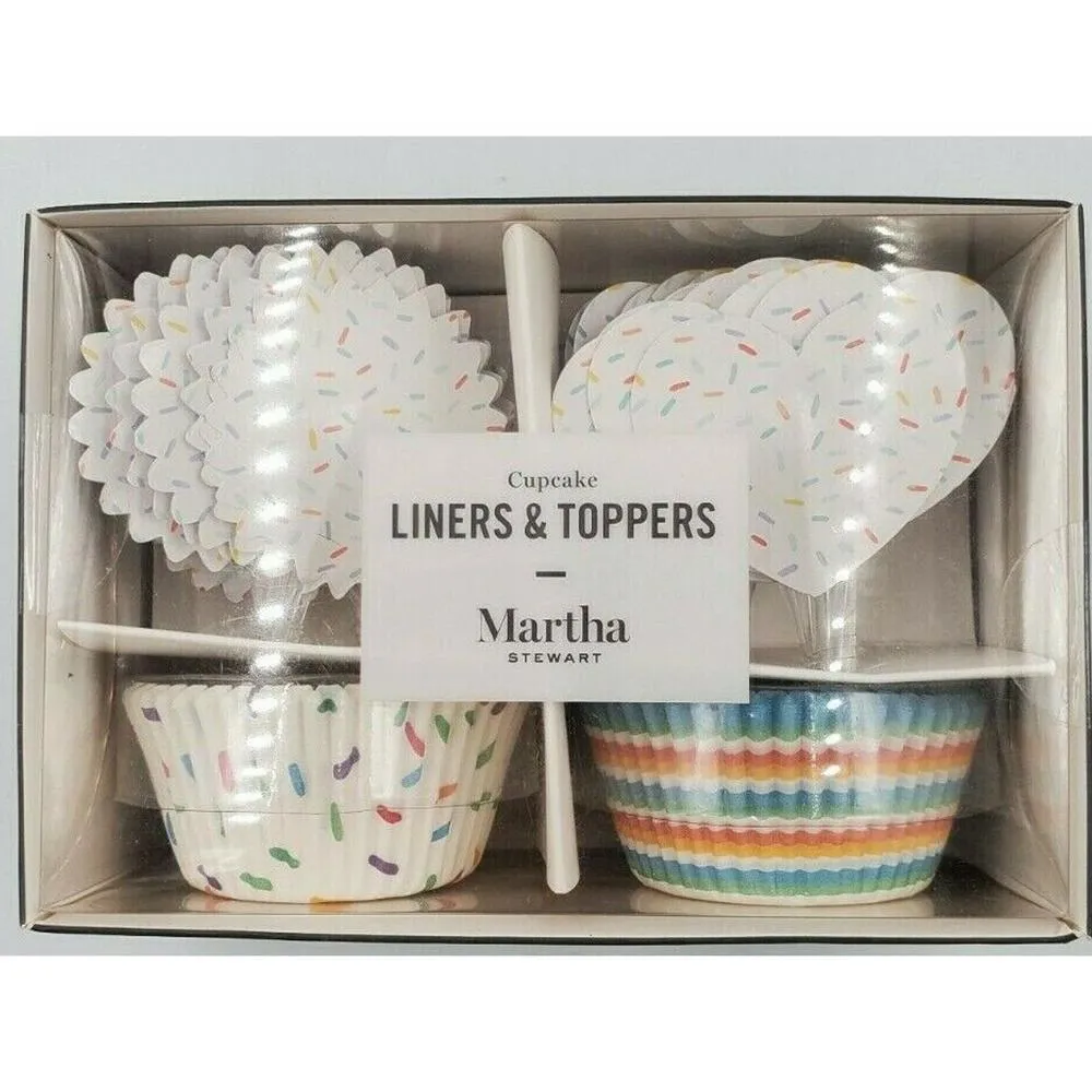 Martha Stewart Collection Cupcake Liners & Toppers
