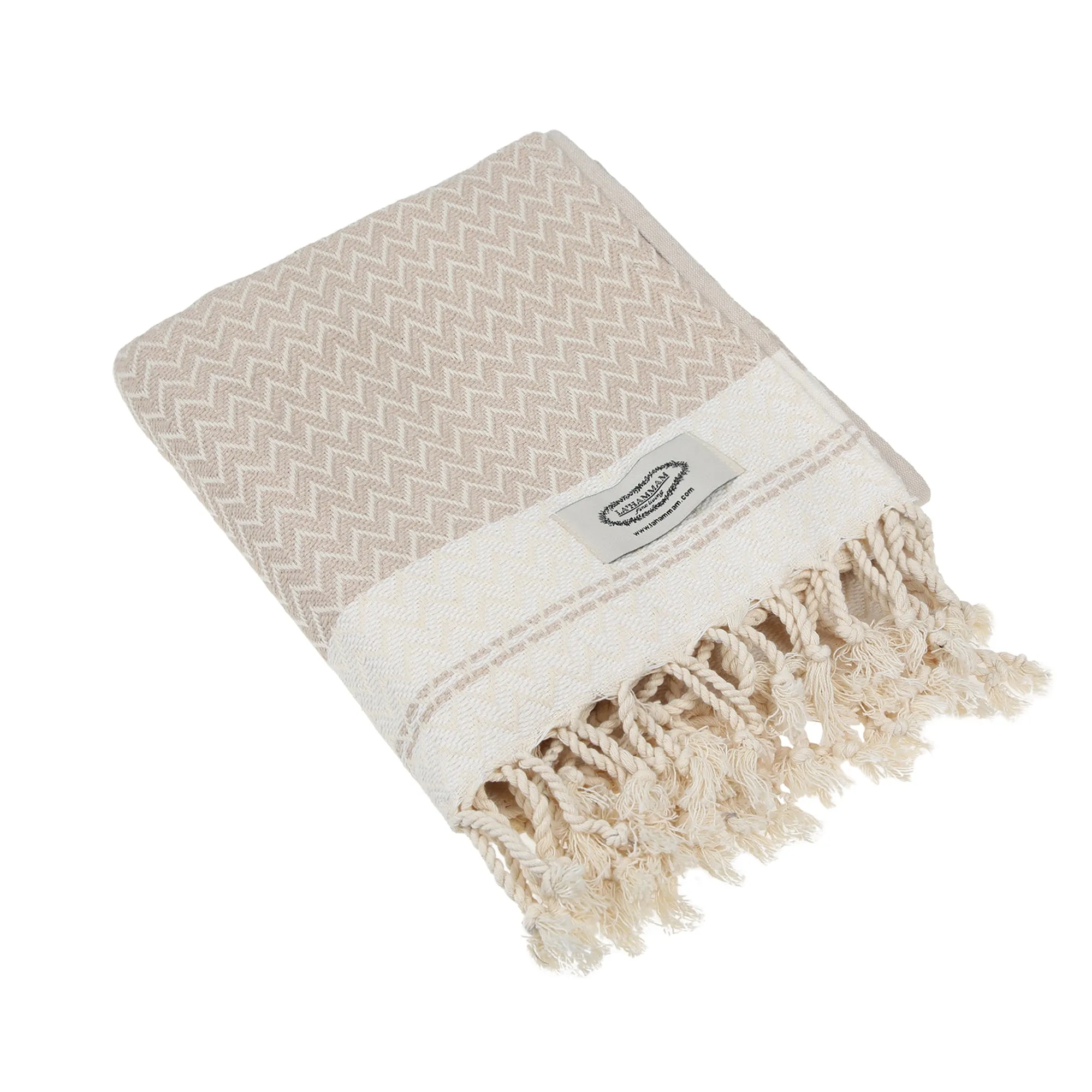 Mevly Peshtemal Cotton Peshtemal Throw Blanket