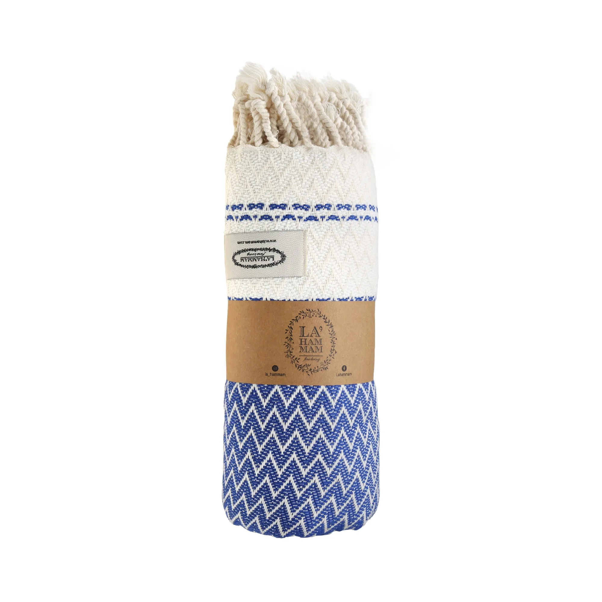 Mevly Peshtemal Cotton Peshtemal Throw Blanket